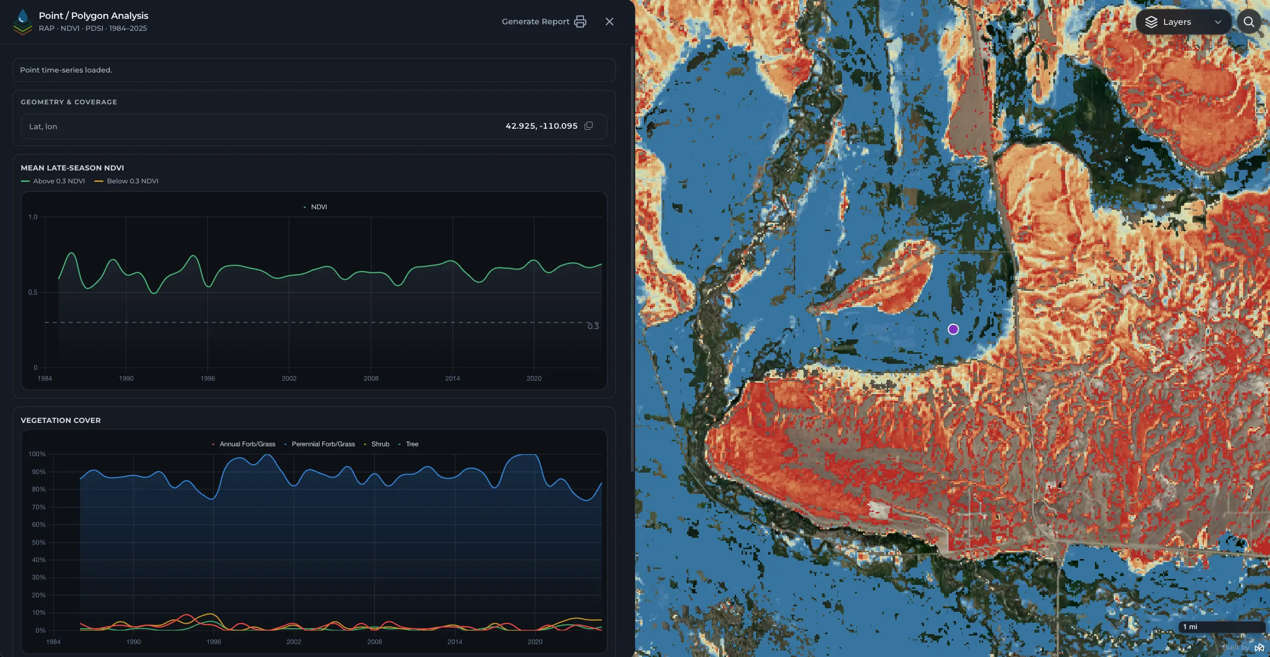 Map Mesic Landscapes preview